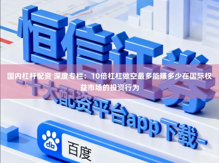 国内杠杆配资 深度专栏：10倍杠杠做空最多能赚多少在国际权益市场的投资行为