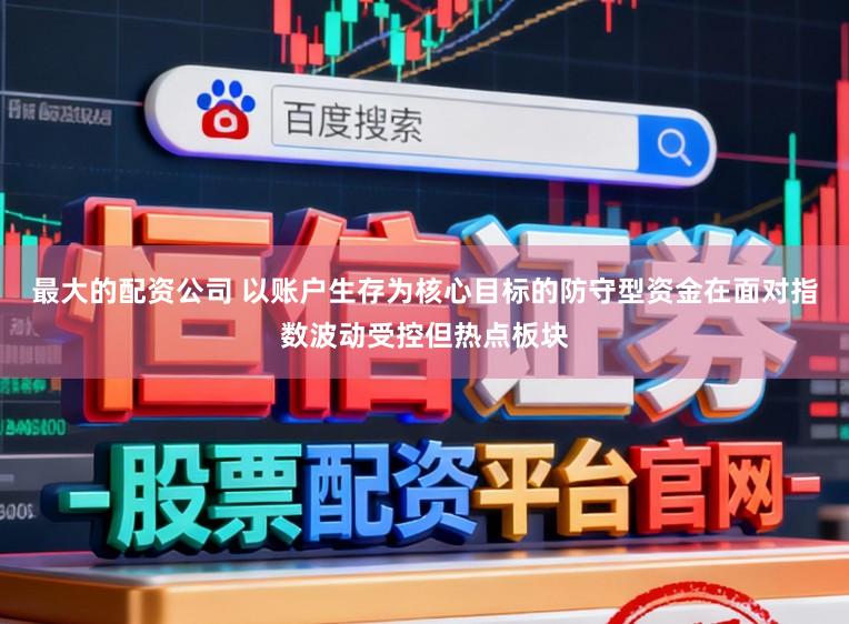 最大的配资公司 以账户生存为核心目标的防守型资金在面对指数波动受控但热点板块