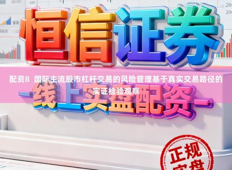 配资8  国际主流股市杠杆交易的风险管理基于真实交易路径的实证检验观察